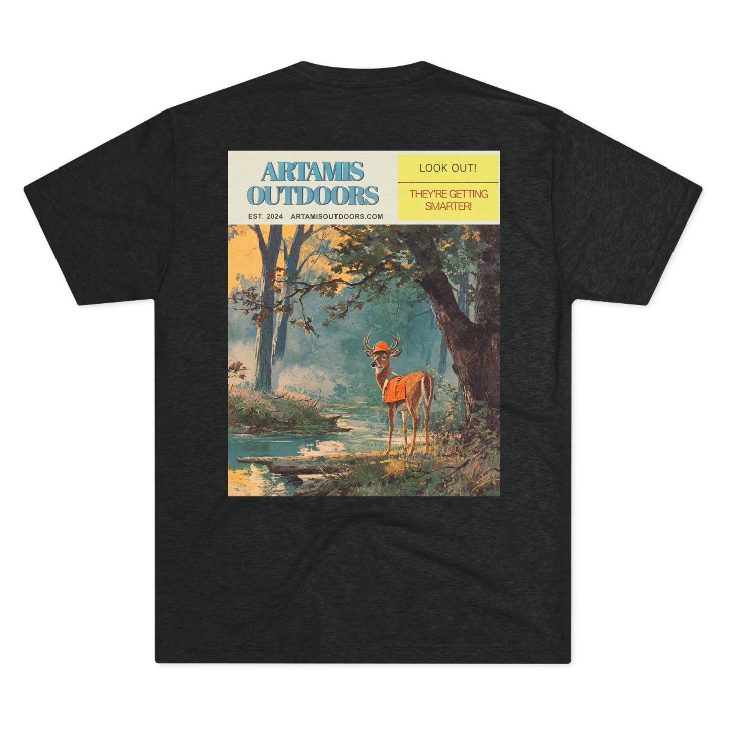 The Deer Hunter Tee (front and back)